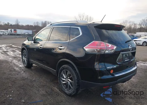 2015 Nissan Rogue Sl z USA, uszkodzony, nr VIN 5N1AT2MV4FC902750